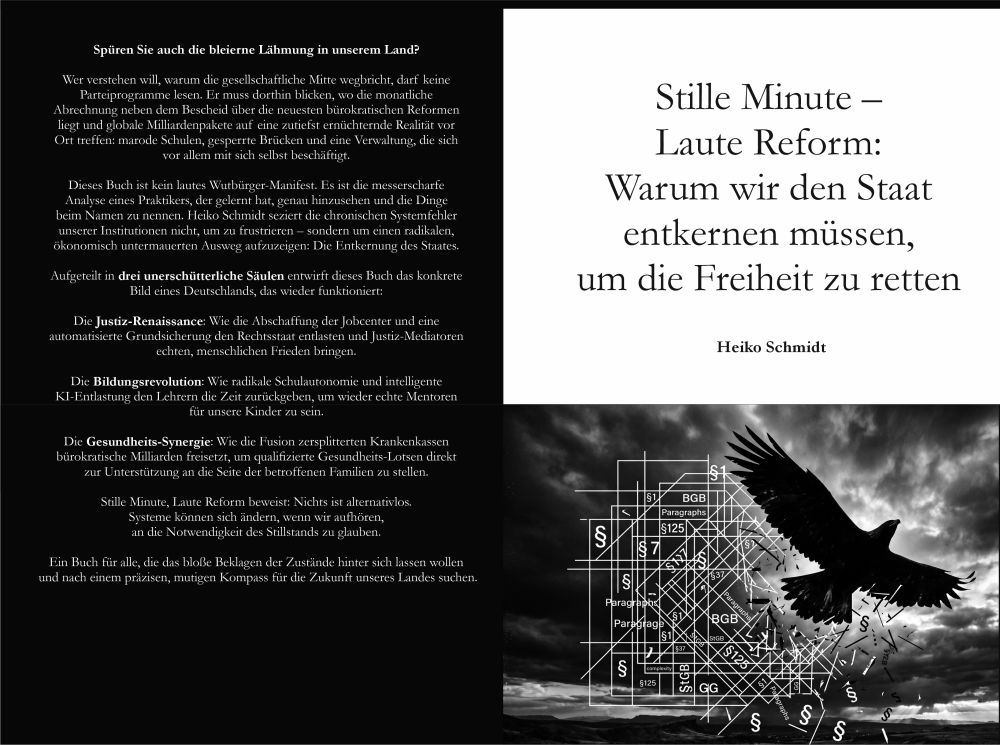 Buchcover: Stille Minute – Laute Reform